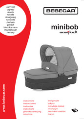 Bebecar MINIBOB EasyLock Manual De Instrucciones