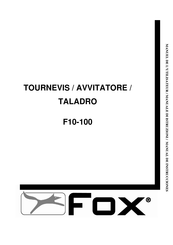 Fox F10-100 Manual De Instrucciones