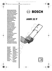 Bosch AMR 32 F Instrucciones De Servicio