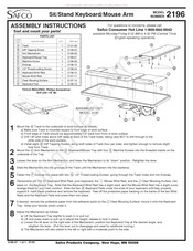 Safco 2196 Instrucciones De Montaje