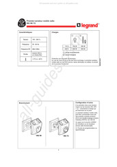 LEGRAND 882 72 Manual De Instrucciones