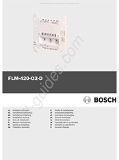 Bosch FLM-420-O2-D Guia De Instalacion