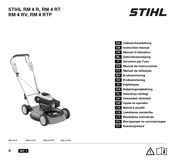 Stihl RM 4 RTP Manual De Instrucciones