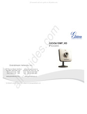 Grandstream GXV3615WP HD Manual De Instrucciones