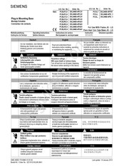 Siemens PCXJ Serie Instructivo