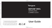 Targus DEFCON NSCL Manual Del Usuario