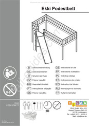 Ticaa Ekki Podestbett Manual Del Usuario