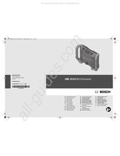 Bosch Professional GML 10,8 V-LI Manual Original