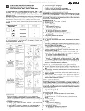 CISA 56935 Serie Manual Del Usuario