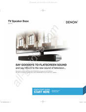 Denon DHT-T110 Guia De Inicio Rapido