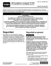 Toro TX 525 Manual Del Operador