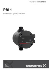 Grundfos PM 1 Manual De Instrucciones