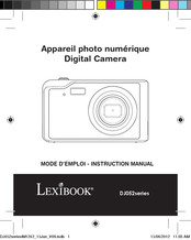 LEXIBOOK DJ052 Serie Manual De Instrucciones