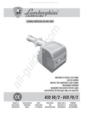 Lamborghini Caloreclima ECO 50/2 Manual Para La Instalacion Y El Mantenimento