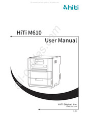 HiTi Digital M610 Manual Del Usuario