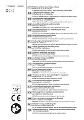 Stiga MP 20 Li S Manual De Instrucciones