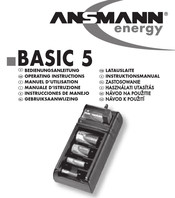 Ansmann Energy Basic 5 Instrucciones De Manejo