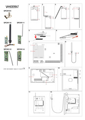 Vanderbilt SPCW101 Manual De Instrucciones