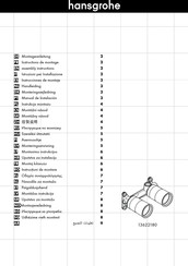 Hansgrohe 13622180 Instrucciones De Montaje