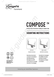 Vogel's Compose CFAE 140 RC Instrucciones De Montaje