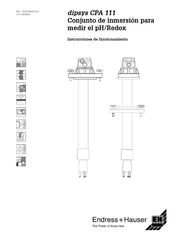 Endress+Hauser DipFit W CPA111 Instrucciones De Funcionamiento