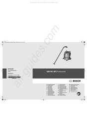 Bosch Professional GAS 20 L SFC Manual Original