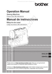 Brother 85-X38 Manual De Instrucciones