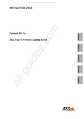 Axis Communications P33-V Serie Manual De Instrucciones