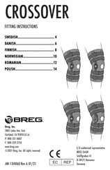 Breg CROSSOVER Instrucciones De Montaje