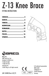 Breg Z-13 Instrucciones De Montaje