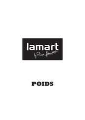 lamart POIDS LT7022 Manual Del Usuario