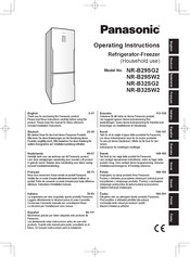 Panasonic NR-B32SW2-WF Instrucciones De Operación