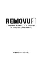 REMOVU P1 Manual De Instrucciones