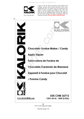 Kalorik USK CHM 36715 Manual De Instrucciones