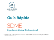 Sensaphonics ASI Audio 3DME Guía Rápida