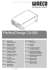 Dometic GROUP Waeco PerfectCharge CA360 Instrucciones De Uso