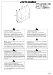 VERTBAUDET 70501-1628 Instrucciones De Montaje