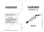 Proxxon MICROMOT 40 Manual De Instrucciones