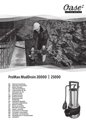 Oase Promax 20000 Instrucciones De Uso