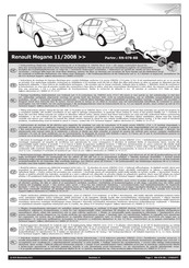 ECS Electronics RN-078-BB Instrucciones De Montaje