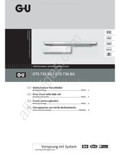 G-U OTS 735 BG Instrucciones De Montaje