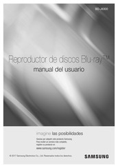 Samsung BD-J6300 Manual Del Usuario