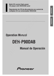 Pioneer DEH-P90DAB Manual De Operación