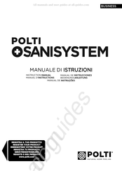 POLTI SANISYSTEM BUSINESS Manual De Instrucciones