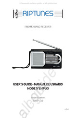 riptunes RAFP-110 Manual De Usuario