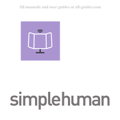 simplehuman 99ST3008 Manual De Instrucciones