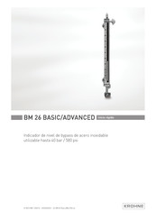 KROHNE BM 26 ADVANCED Inicio Rápido