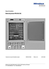 Minebea Intec PR 6130/35S Manual Del Usuario