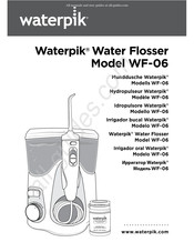 Waterpik WF-06 Manual De Instrucciones