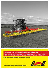 APV AS 900 M1 Manual De Instrucciones